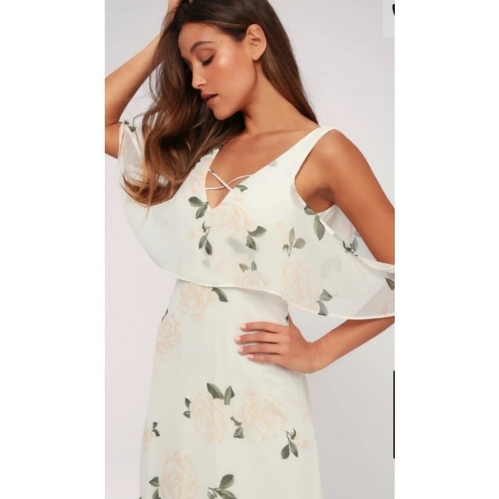 Lulus Floral Maxi Dress